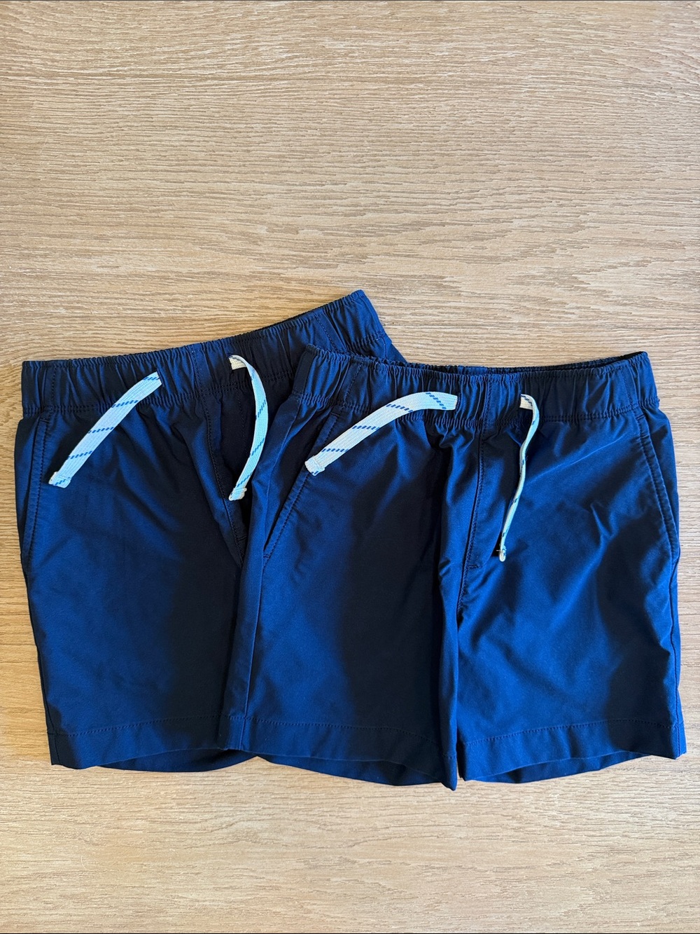 Crewcuts Boys Sz 6 Navy Blue Kids Active Shorts with Drawstring